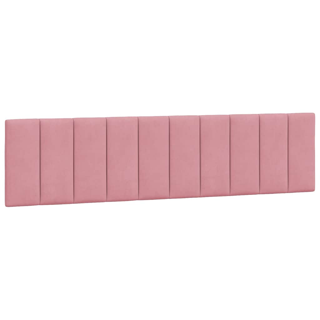 Vidaxl hoofdbordkussen hanko 200 cm fluweel roze