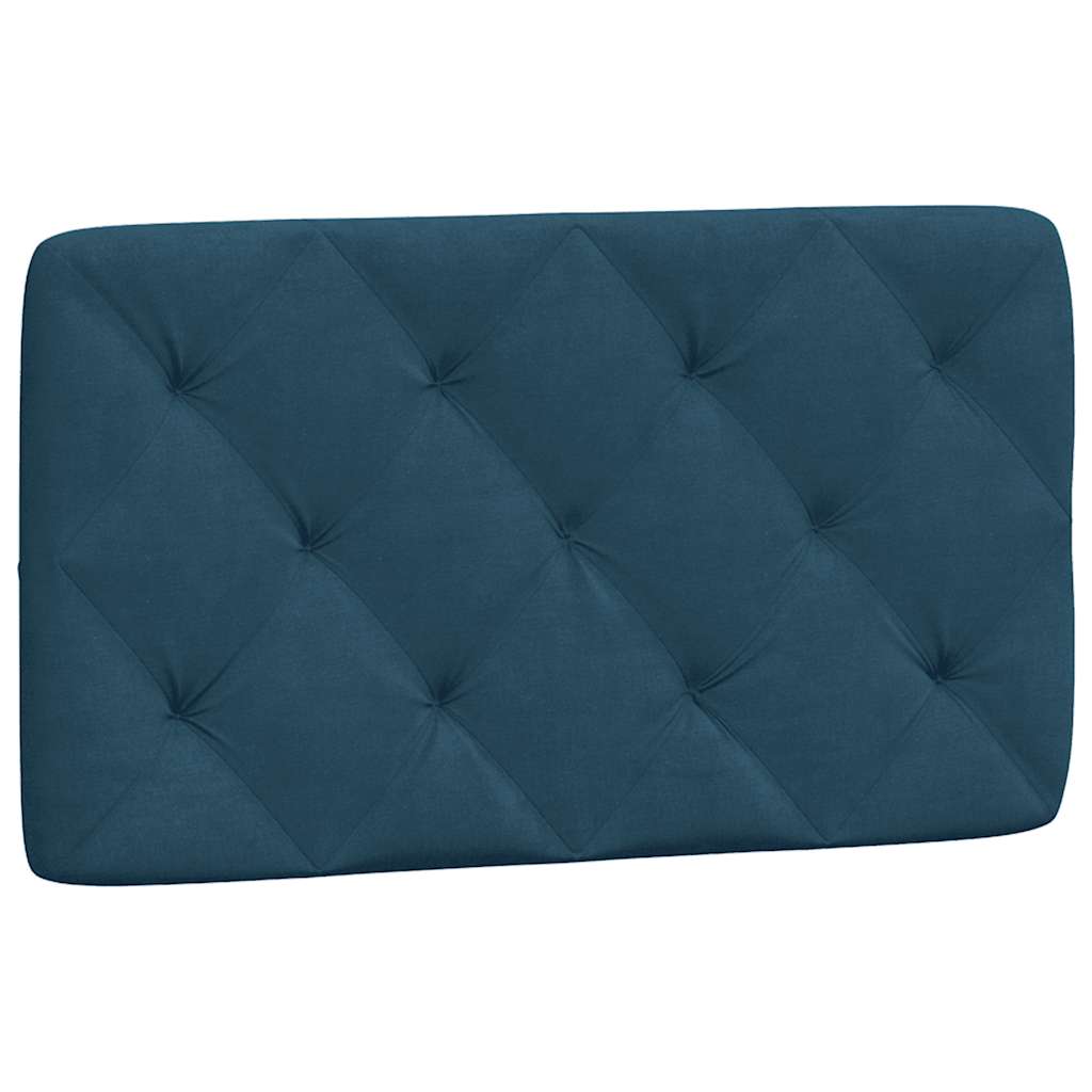 Vidaxl hoofdbordkussen 90 cm fluweel blauw