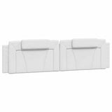 Vidaxl hoofdbordkussen viana 200 cm kunstleer wit