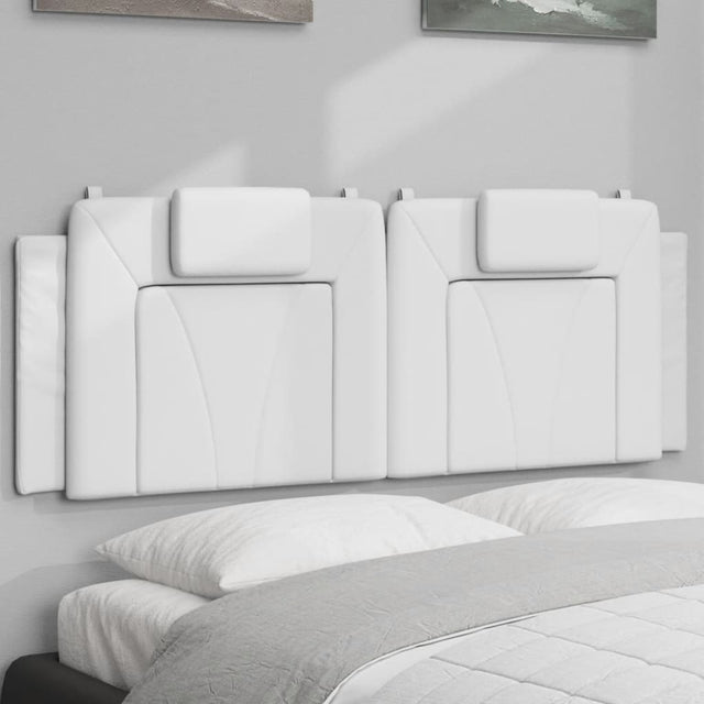 Vidaxl hoofdbordkussen viana 152 cm kunstleer wit