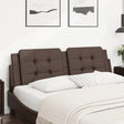 Vidaxl hoofdbordkussen zadar 160 cm kunstleer bruin