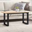 Vidaxl salontafelpoten o-frame 90x30x43 cm staal
