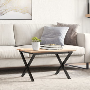 Vidaxl salontafelpoten x-frame 60x40x38 cm staal