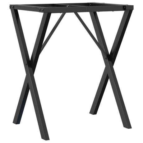 Vidaxl eettafelpoten x-frame 60x40x73 cm staal