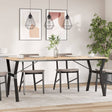 Vidaxl eettafelpoten y-frame 180x80x73 cm staal