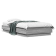 Vidaxl bedframe met led-verlichting grijs sonoma eikenkleur 75x190 cm