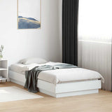 Vidaxl bedframe bewerkt hout wit 90x190 cm