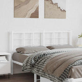 Vidaxl vervangend hoofdbord 150 cm metaal wit