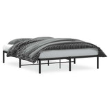 Vidaxl bedframe metaal zwart 160x200 cm