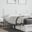Vidaxl vervangend hoofdbord 160 cm metaal wit