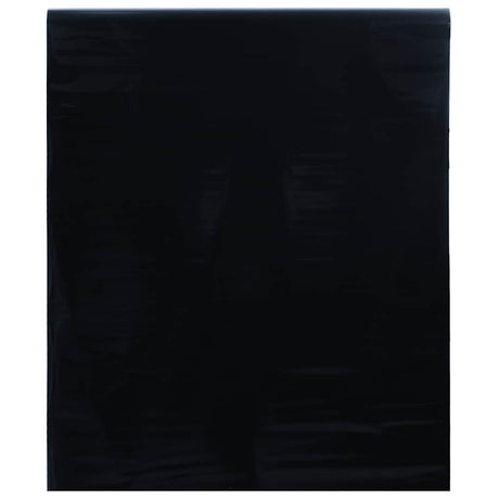 Folia okienna Vidaxx statyczna matowa czarna 60 x 1000 cm PVC