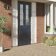 Folia okienna Vidaxx wzór pasków matowa 60x500 cm PVC