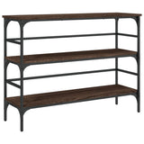 Vidaxl wandtafel 100x32x75 cm bewerkt hout bruin eikenkleur