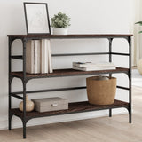 Vidaxl wandtafel 100x32x75 cm bewerkt hout bruin eikenkleur