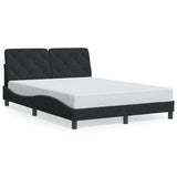 Vidaxl bedframe zonder matras 120x200 cm fluweel zwart