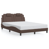 Vidaxl bedframe viana zonder matras kunstleer bruin 120x200 cm