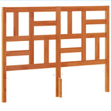 Vidaxl hoofdbord 160 cm massief grenenhout wasbruin