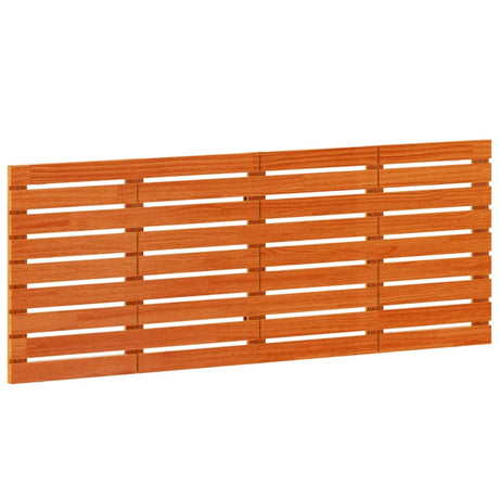 Vidaxl hoofdbord wandmontage 166x3x63 cm massief grenenhout bruin
