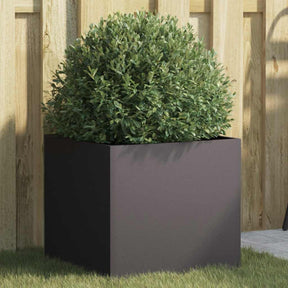 Sadzarka Vidaxx 42x40x39 cm stalowa czarna