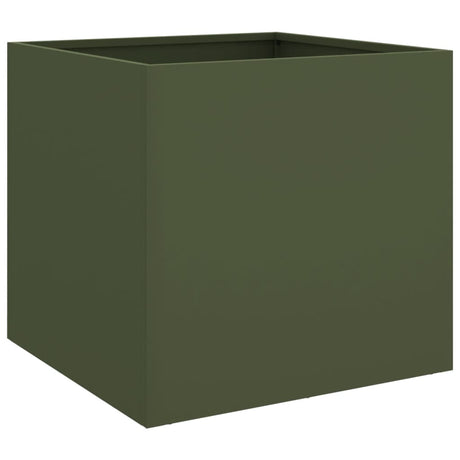 Sadzarka Vidaxx 42x40x39 cm stalowa oliwkowa