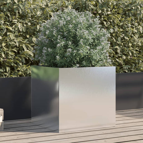 Sadzarka Vidaxx 49x47x46 cm stal nierdzewna w kolorze srebrnym