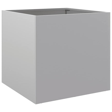 Doniczka Vidaxx 49x47x46 cm stal ocynkowana w kolorze srebrnym
