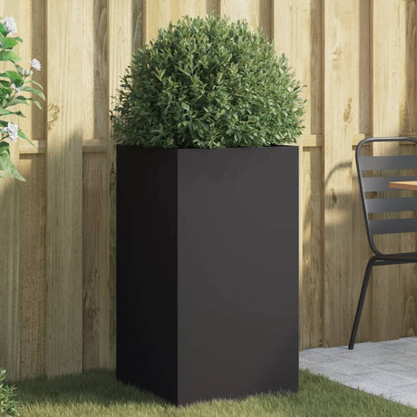 Sadzarka Vidaxx 42x38x75 cm stalowa czarna