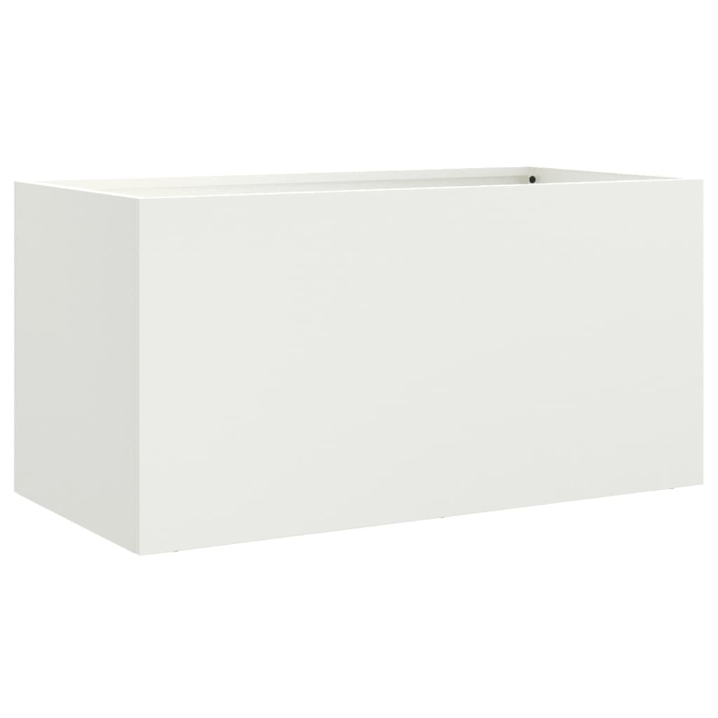 Sadzarka Vidaxx 62x30x29 cm stalowo-biała
