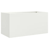 Sadzarka Vidaxx 62x30x29 cm stalowo-biała