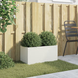 Sadzarka Vidaxx 62x30x29 cm stalowo-biała