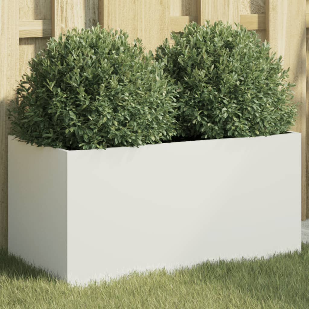 Sadzarka Vidaxx 62x30x29 cm stalowo-biała