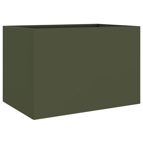 Sadzarka Vidaxx 62x40x39 cm stalowa oliwkowa
