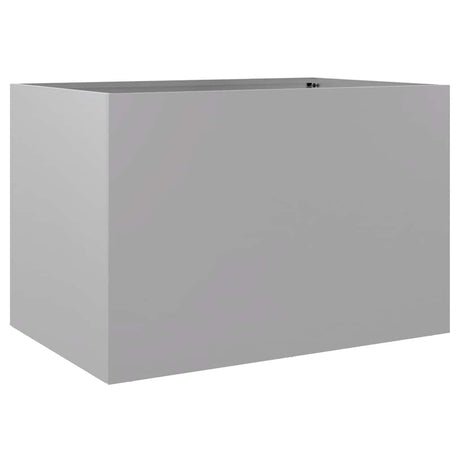 Doniczka Vidaxx 62x47x46 cm stal ocynkowana w kolorze srebrnym