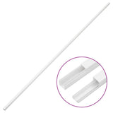 Kanał kablowy Vidaxxl 20x10 mm 10 m PVC