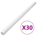 VidaXL Kanał kablowy 100x40 mm 30 m PVC