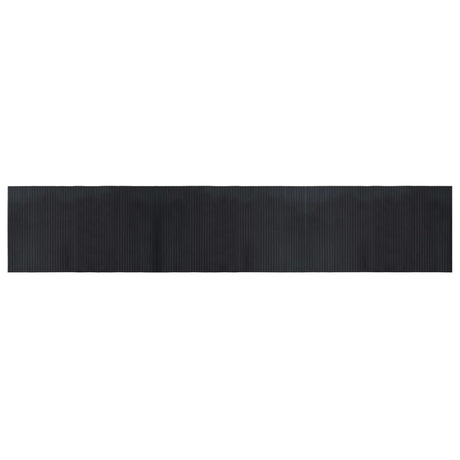 Dywan prostokątny Vidaxx 60x300 cm bambusowy czarny