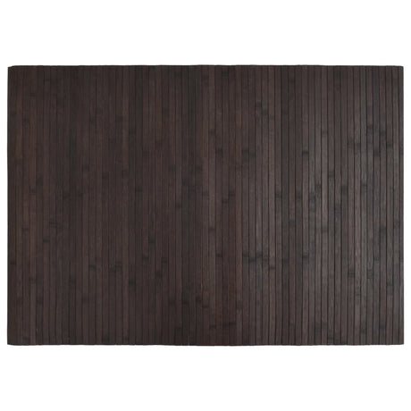 Dywan prostokątny Vidaxx 70x100 cm bambusowy ciemnobrązowy