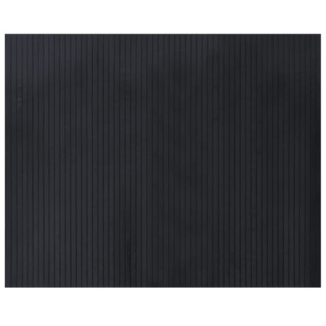 Dywan prostokątny Vidaxx 80x100 cm bambusowy czarny