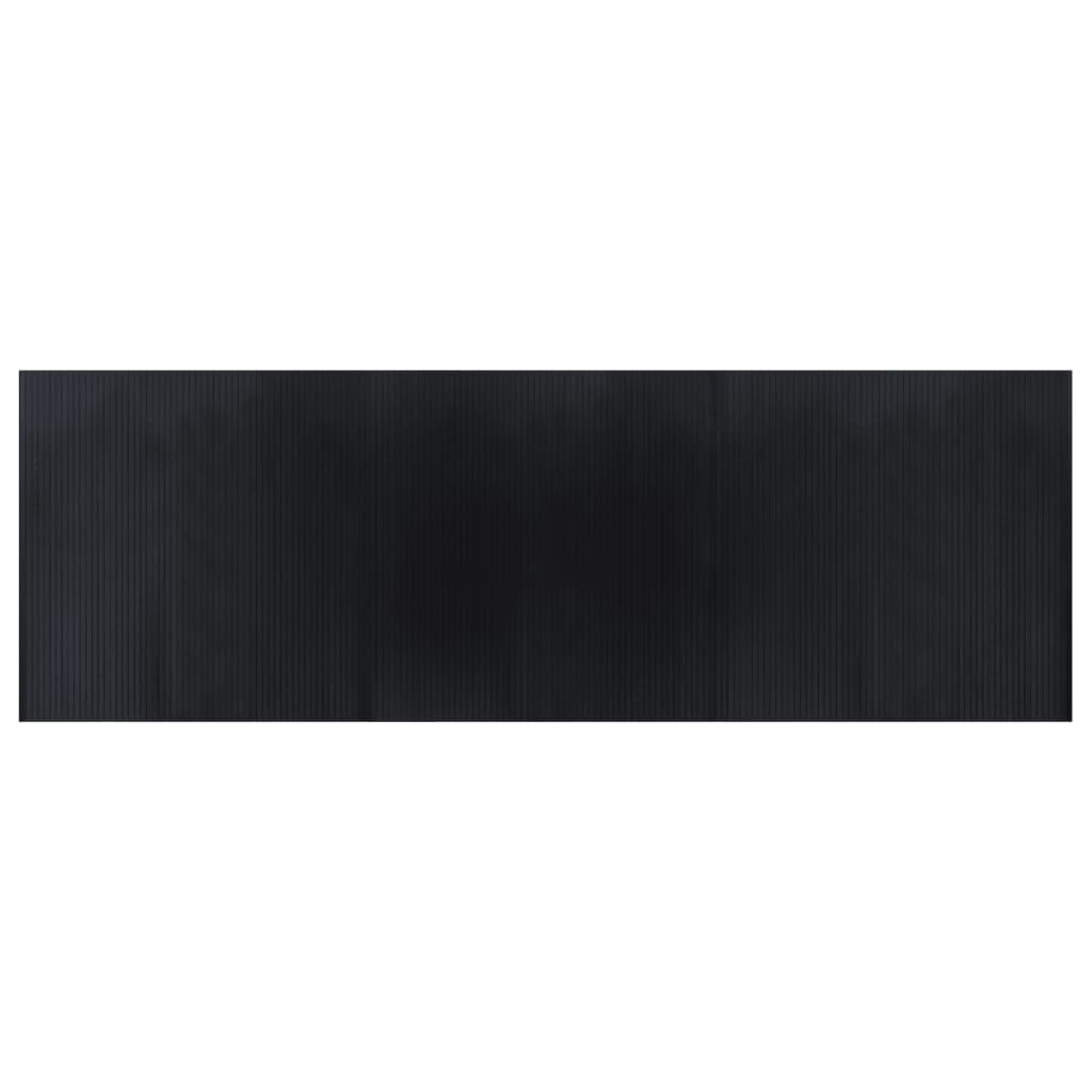 Dywan prostokątny Vidaxx 100x300 cm bambusowy czarny