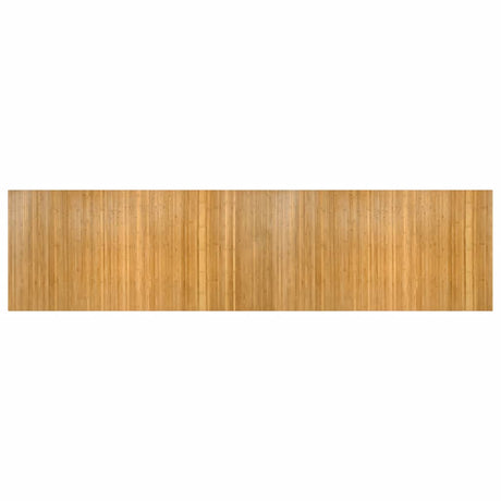 Vidaxl vloerkleed rechthoekig 100x400 cm bamboe naturel