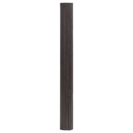 Dywan prostokątny Vidaxx 100x400 cm bambusowy ciemnobrązowy