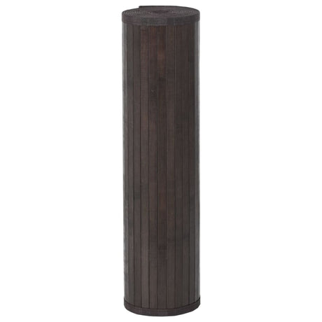 Dywan prostokątny Vidaxx 60x100 cm bambusowy ciemnobrązowy
