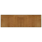 Vidaxl vloerkleed rechthoekig 60x200 cm bamboe bruin