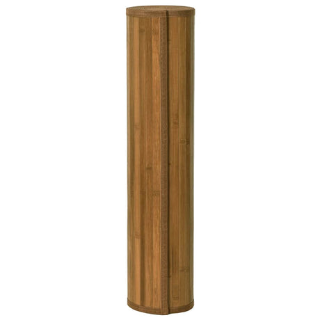 Vidaxl vloerkleed rechthoekig 60x200 cm bamboe bruin