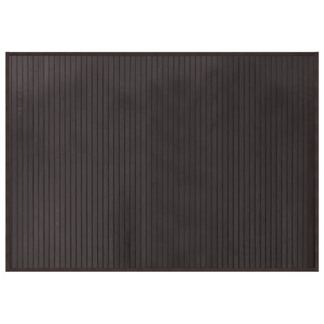 Dywan prostokątny Vidaxx 70x100 cm bambusowy ciemnobrązowy
