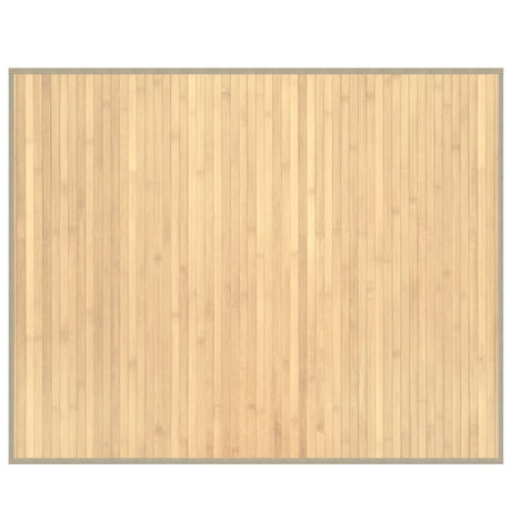 Dywan prostokątny Vidaxx 80x100 cm bambus jasny naturalny