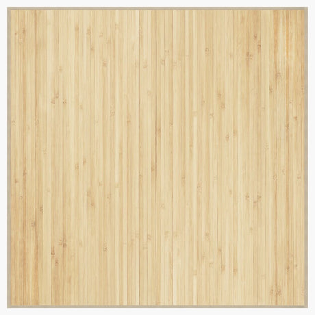 Dywan kwadratowy Vidaxx 100x100 cm bambus jasny naturalny