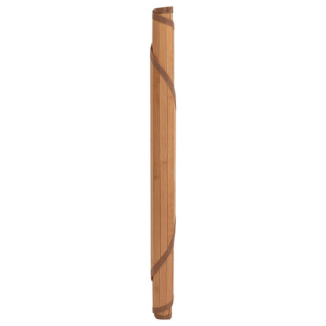 Vidaxl vloerkleed rond 60 cm bamboe naturel