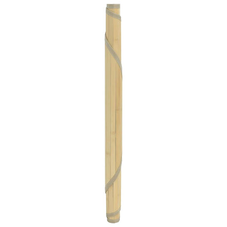 Dywan VidaXL okrągły 60 cm, bambusowy, jasny, naturalny