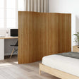 Vidaxl kamerscherm breedte 250 cm hoogte 165 cm bamboe bruin